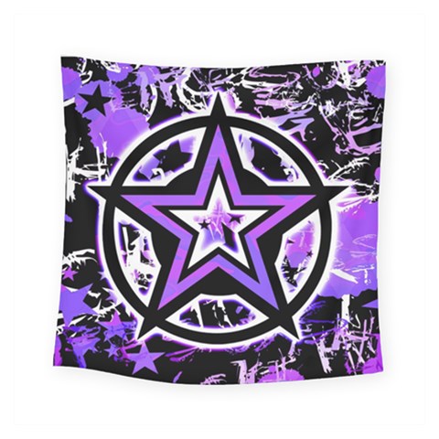 Purple Star Square Tapestry (Small) from ArtsNow.com