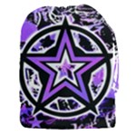 Purple Star Drawstring Pouch (XXXL)