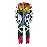 Rainbow Plaid Skull OnePiece Jumpsuit (Kids)