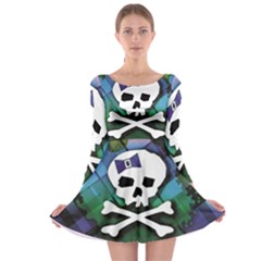 Long Sleeve Skater Dress 