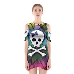 Shoulder Cutout One Piece Dress 