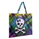 Zipper Large Tote Bag 