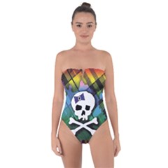 Tie Back One Piece Swimsuit 