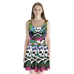 Split Back Mini Dress  