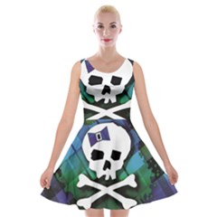 Velvet Skater Dress 