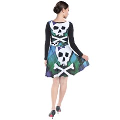 Plunge Pinafore Dress 