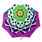 Rainbow Skull Folding Umbrella