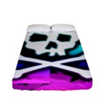 Rainbow Skull Fitted Sheet (Full/ Double Size)