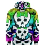 Rainbow Skull Men s Pullover Hoodie