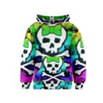 Rainbow Skull Kids  Pullover Hoodie