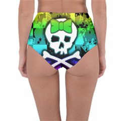 Reversible High-Waist Bikini Bottoms 