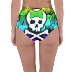 Reversible High-Waist Bikini Bottoms 