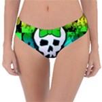 Rainbow Skull Reversible Classic Bikini Bottoms