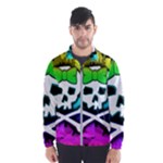 Rainbow Skull Men s Windbreaker