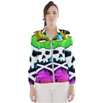 Rainbow Skull Women s Windbreaker