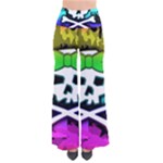 Rainbow Skull So Vintage Palazzo Pants