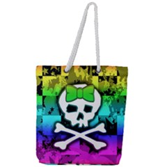 Full Print Rope Handle Tote (Large) 