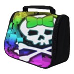 Rainbow Skull Full Print Travel Pouch (Small)