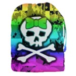 Rainbow Skull Drawstring Pouch (XXXL)