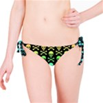 Rainbow Skull and Crossbones  Bikini Bottom