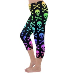 Capri Winter Leggings Back Capri Winter Leggings Back