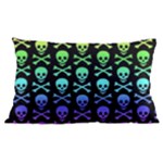 Rainbow Skull and Crossbones  Samsung Galaxy Note 4 Case (Black)