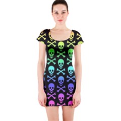 Short Sleeve Bodycon Dress Front Short Sleeve Bodycon Dress Front