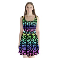 Split Back Mini Dress  