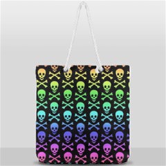 Full Print Rope Handle Tote (Large) 