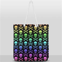 Full Print Rope Handle Tote (Large) 