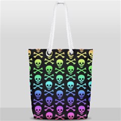 Full Print Rope Handle Tote (Small) 