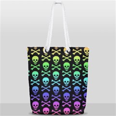 Full Print Rope Handle Tote (Small) 