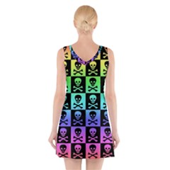 V-Neck Sleeveless Dress 