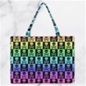 Zipper Medium Tote Bag Front