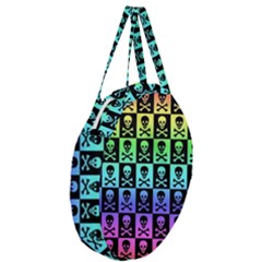 Giant Round Zipper Tote 