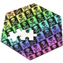 Wooden Puzzle Hexagon 