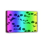 Rainbow Skull Collection Mini Canvas 6  x 4  (Stretched)