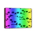 Rainbow Skull Collection Mini Canvas 7  x 5  (Stretched)