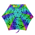 Rainbow Skull Collection Mini Folding Umbrella