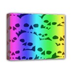 Rainbow Skull Collection Deluxe Canvas 14  x 11  (Stretched)