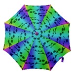 Rainbow Skull Collection Hook Handle Umbrella (Large)