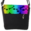 Flap Closure Messenger Bag (S) 