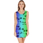 Rainbow Skull Collection Bodycon Dress