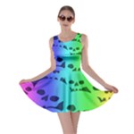 Rainbow Skull Collection Skater Dress