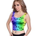 Rainbow Skull Collection Crop Top