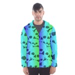 Rainbow Skull Collection Men s Hooded Windbreaker