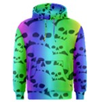 Rainbow Skull Collection Men s Pullover Hoodie