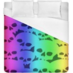 Rainbow Skull Collection Duvet Cover (King Size)