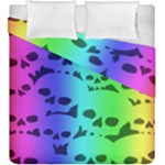 Rainbow Skull Collection Duvet Cover Double Side (King Size)