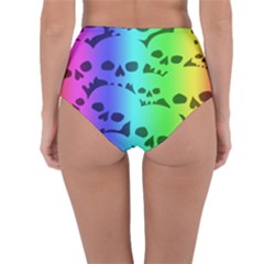 Reversible High-Waist Bikini Bottoms 